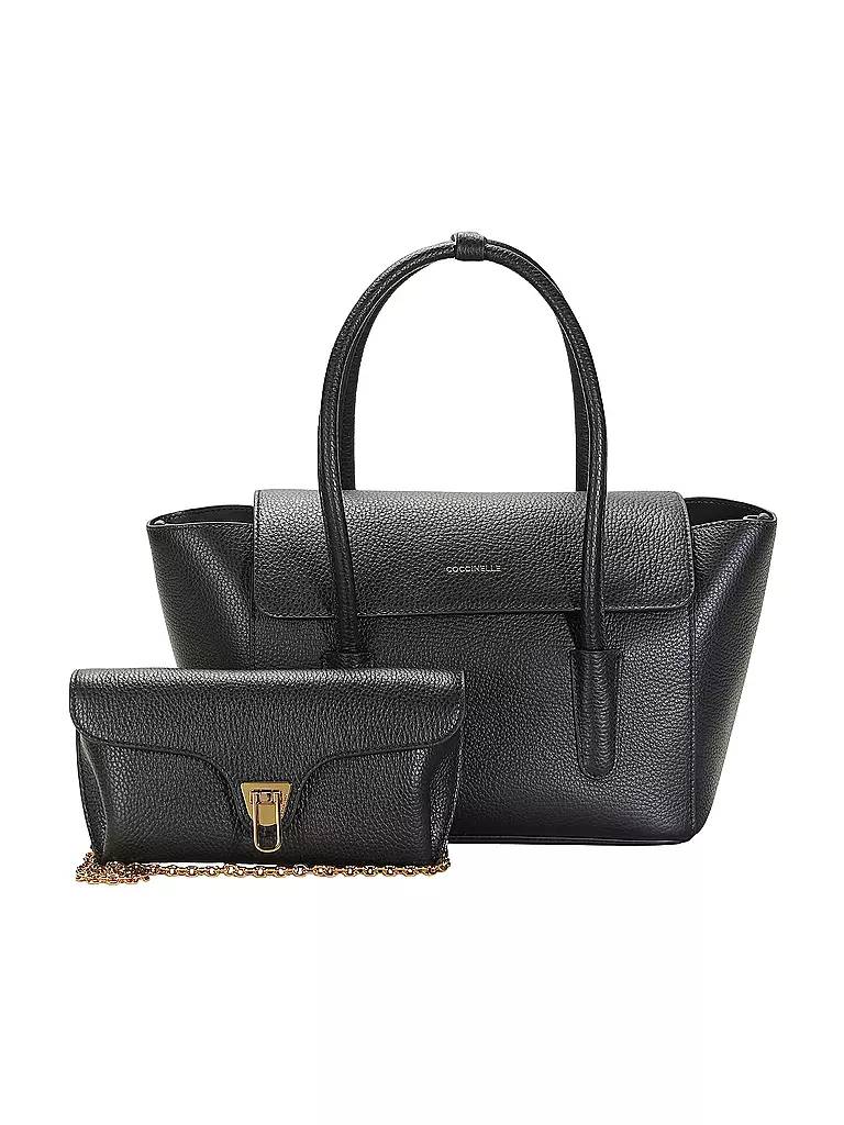 COCCINELLE | Sac en cuir - Shopper DOBBLE BEAT | 