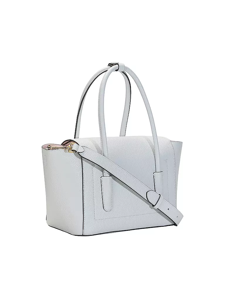 COCCINELLE | Sac en cuir - Shopper DOBBLE BEAT | Bleu clair