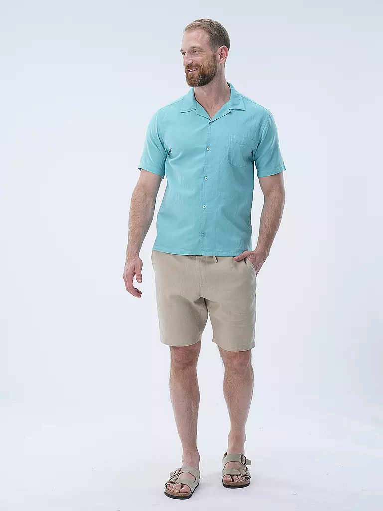 COLORFUL STANDARD | Hemd Regular Fit  | Turquoise