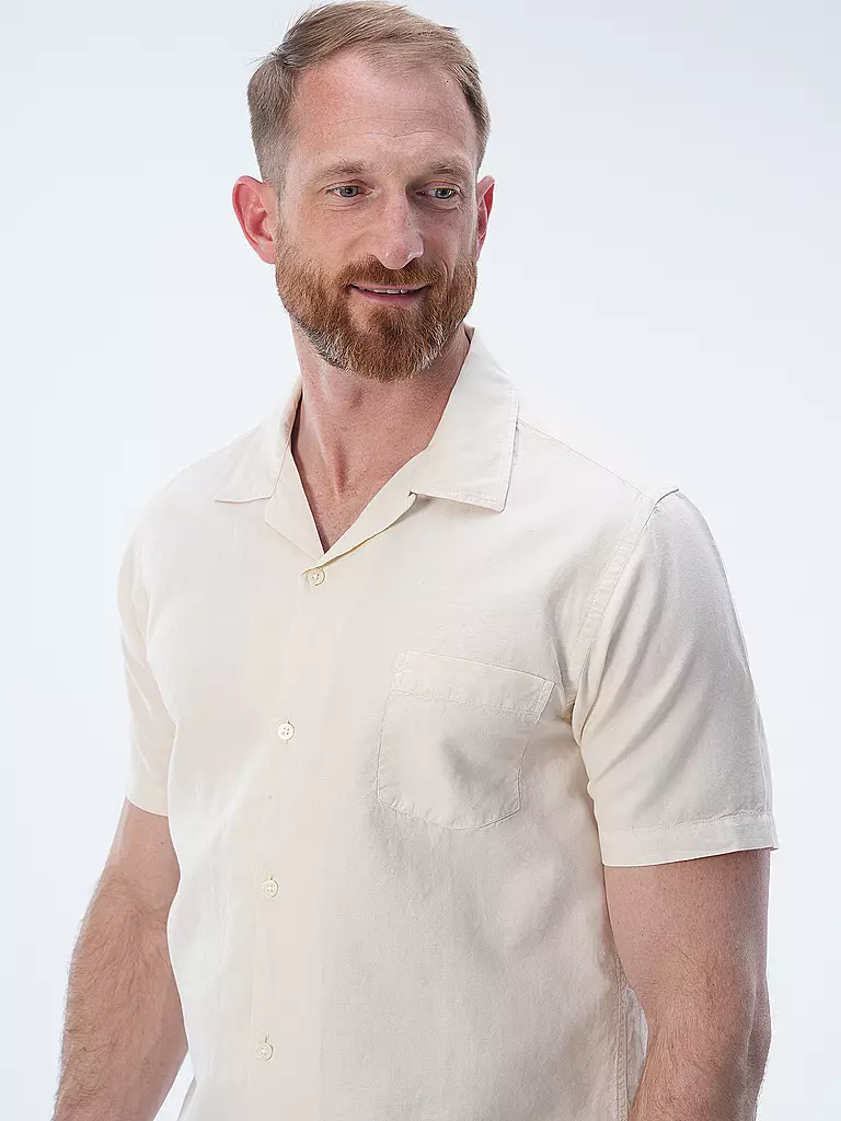 COLORFUL STANDARD | Hemd Regular Fit  | Crème