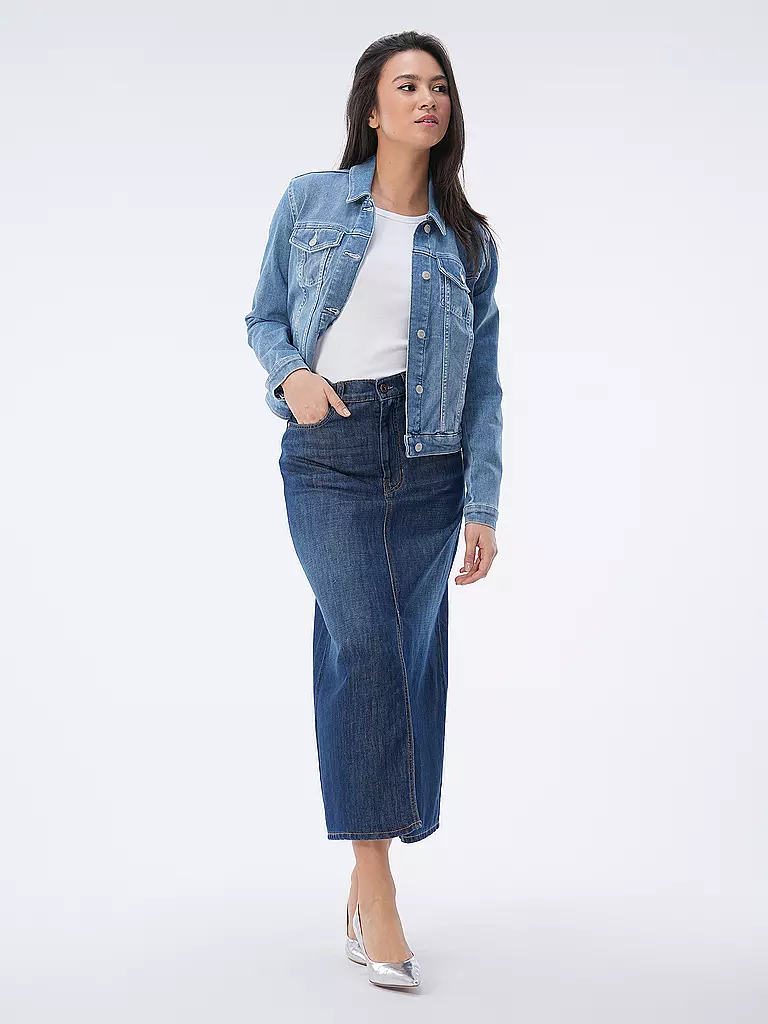 COMMA IDENTITY | Jeansjacke  | Bleu