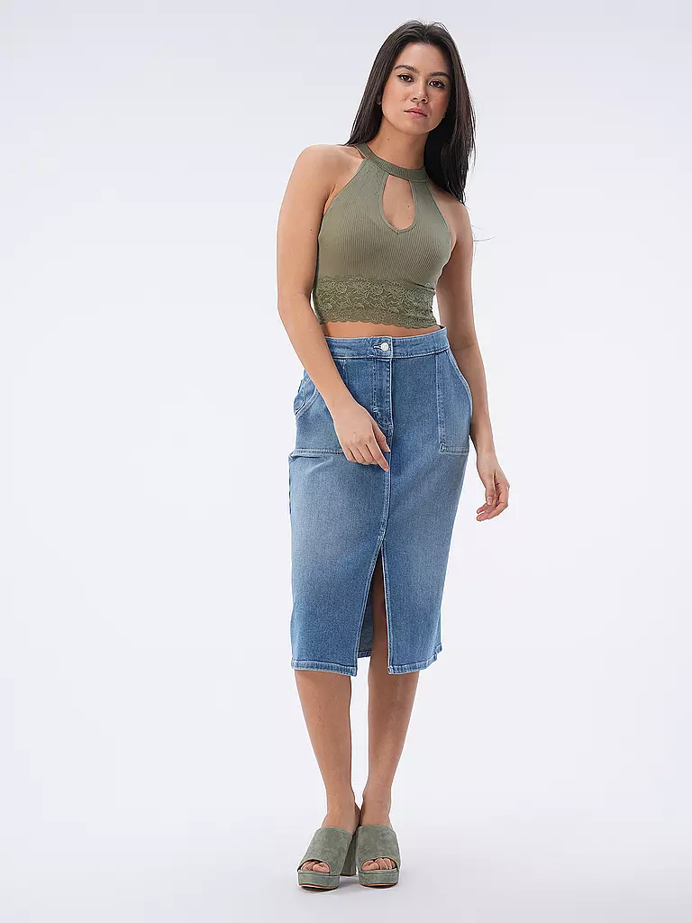 COMMA IDENTITY | Jeansrock | Bleu