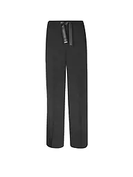 COMMA IDENTITY | Marlenehose Wide Leg | Noir