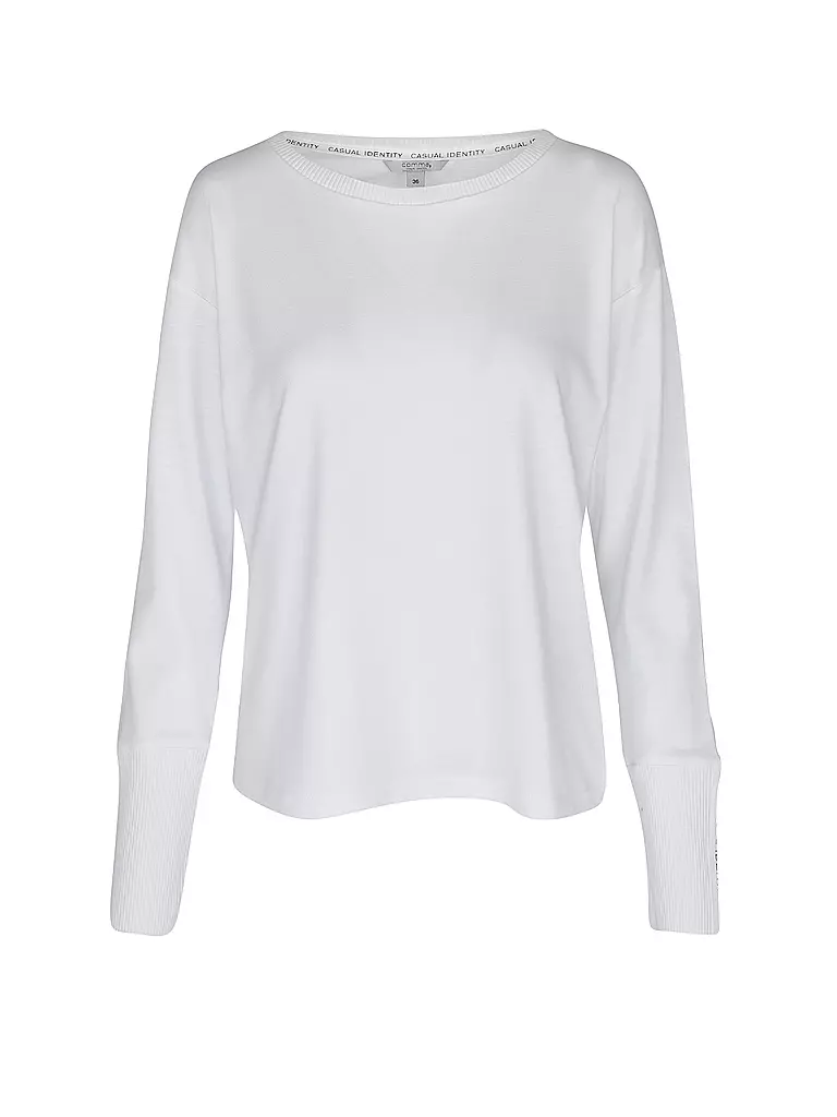 COMMA IDENTITY | T-shirt à manches longues | weiss