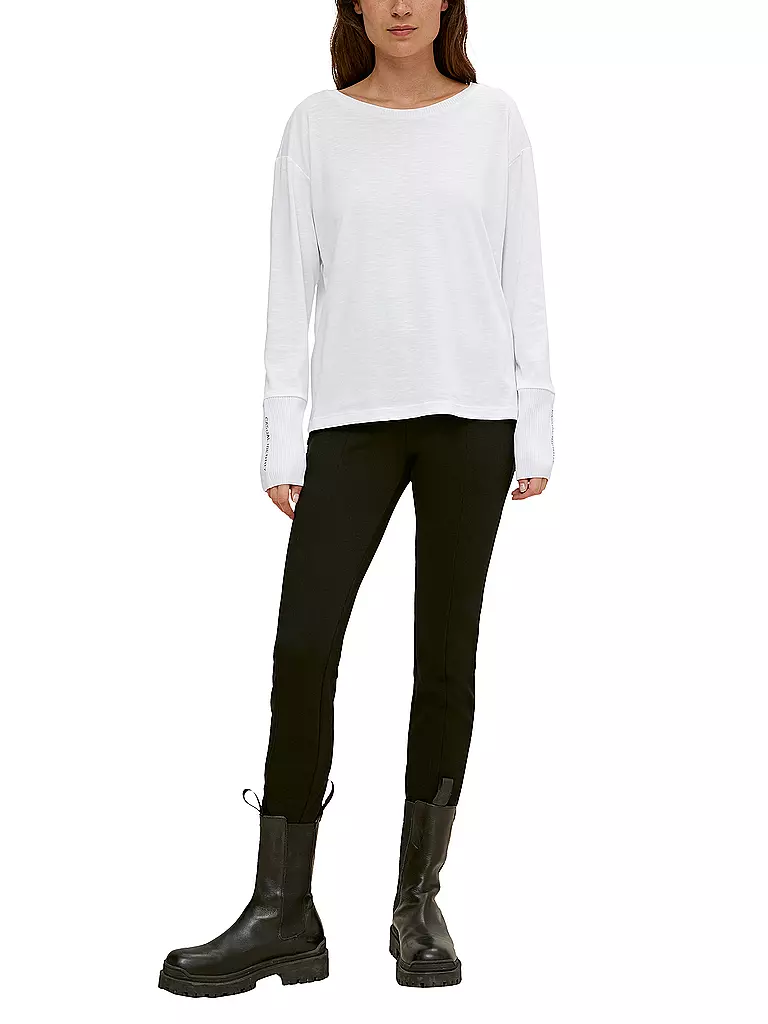 COMMA IDENTITY | T-shirt à manches longues | weiss