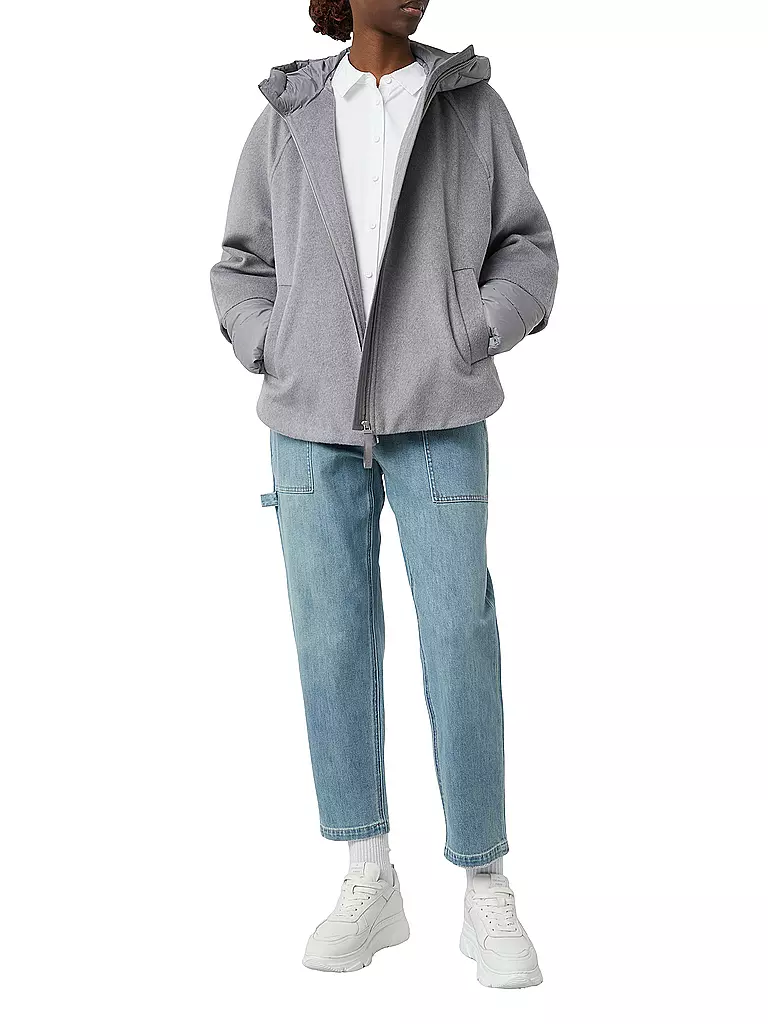 COMMA IDENTITY | Veste en laine | grau