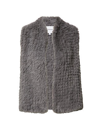 COMMA | Gilet aspect fourrure