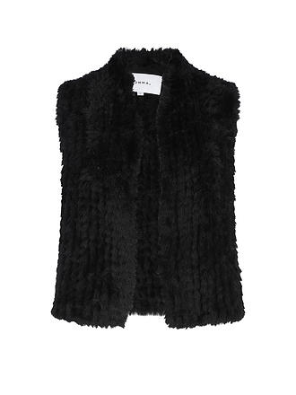 COMMA | Gilet aspect fourrure