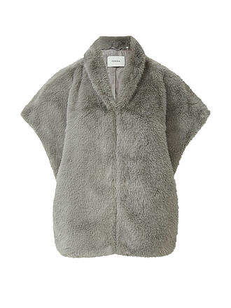 COMMA | Gilet en fausse fourrure