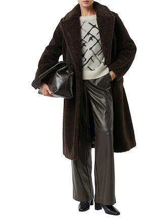 COMMA | Manteau aspect fourrure