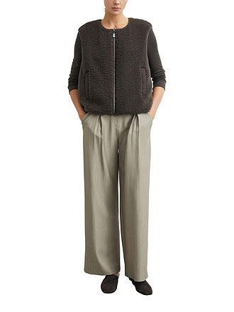 COMMA | Gilet en fausse fourrure
