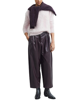 COMMA | Pantalon aspect cuir