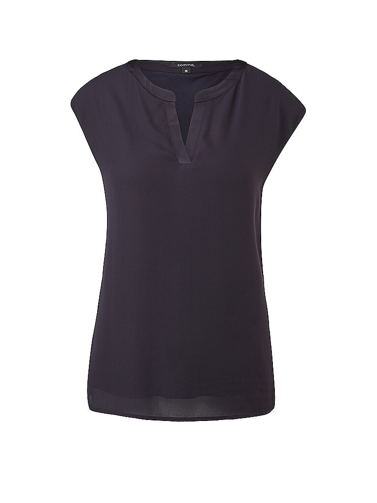 Comma Chemise bleu marine 34