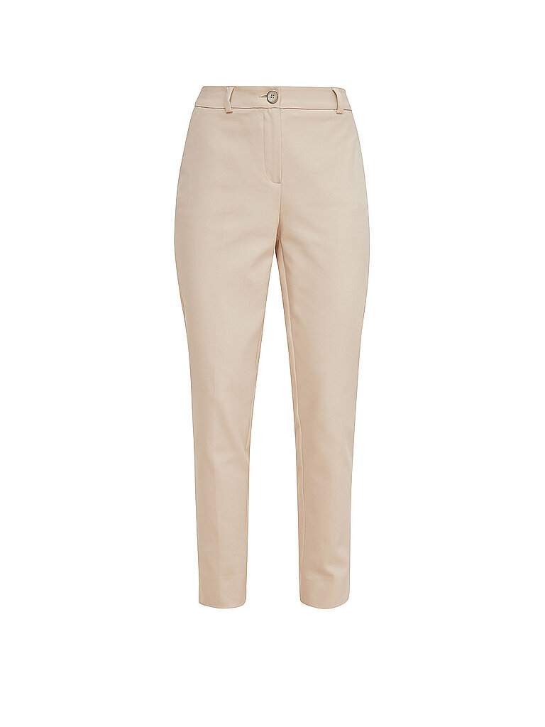 Comma Pantalon slim 7/8 beige 46