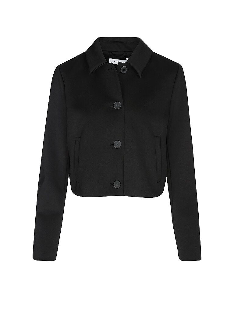 Comma Veste courte noir 44