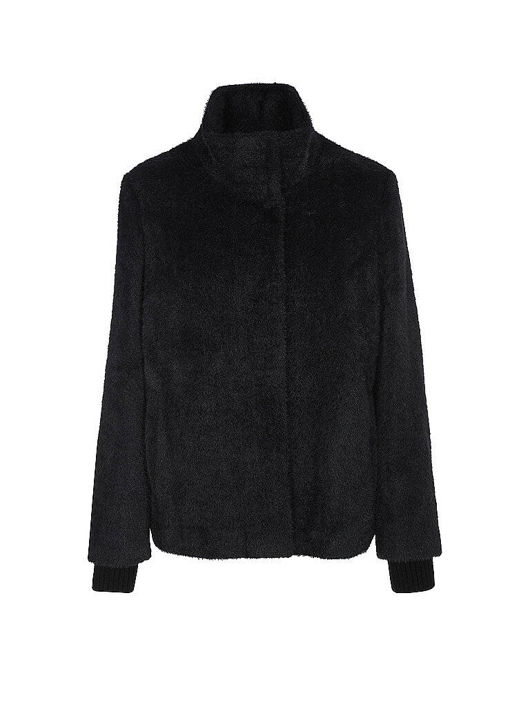 Veste aspect fourrure noir 44
