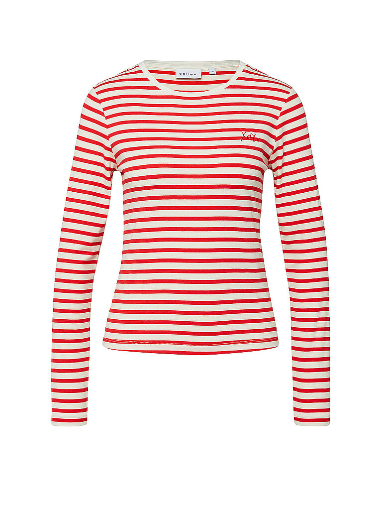 T-shirt à manches longues rouge 36