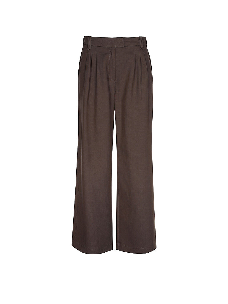 Comma Pantalon Marlene marron 36