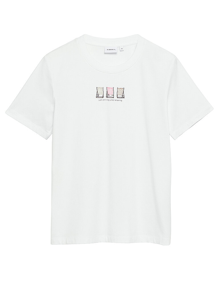 Comma T-shirt blanc 38