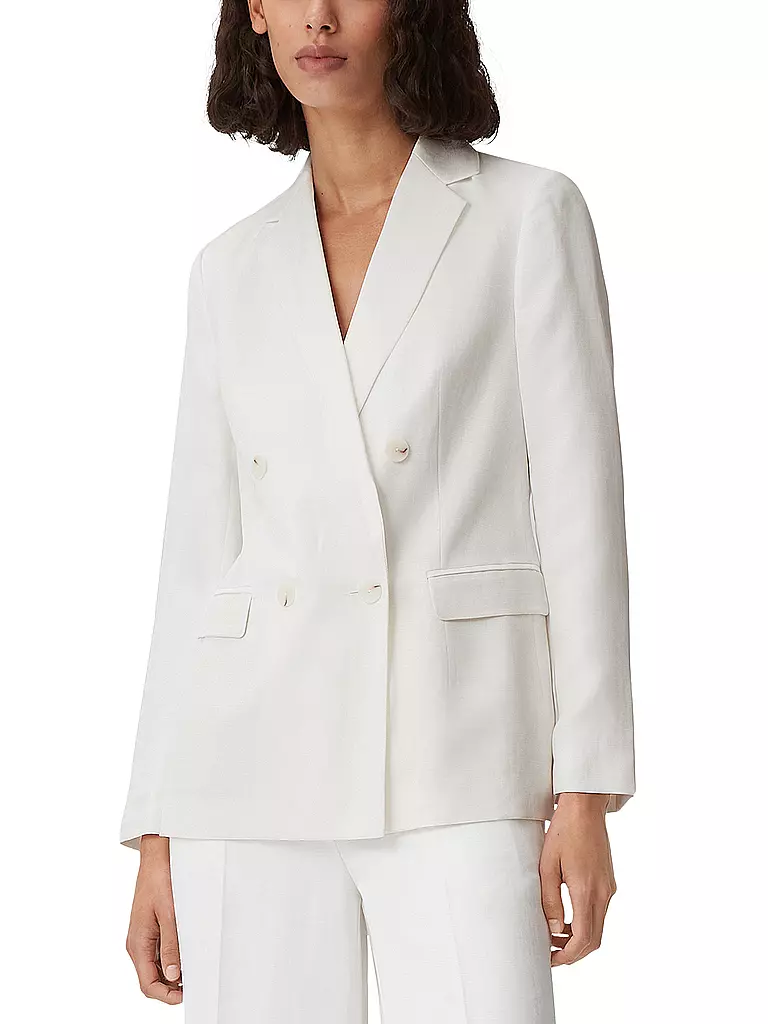 COMMA | Blazer | Blanc