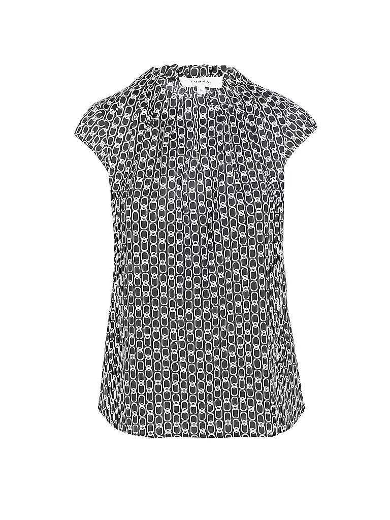 COMMA | Blouse | Noir