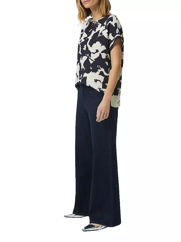 COMMA | Blouse | Bleu foncé
