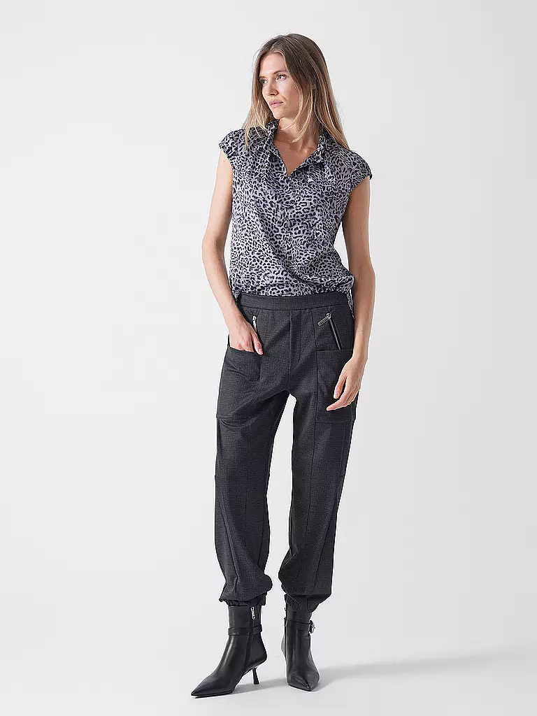COMMA | Blouse | Noir