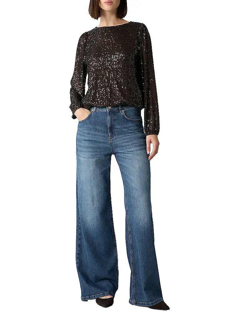 COMMA | Blouse | Marron