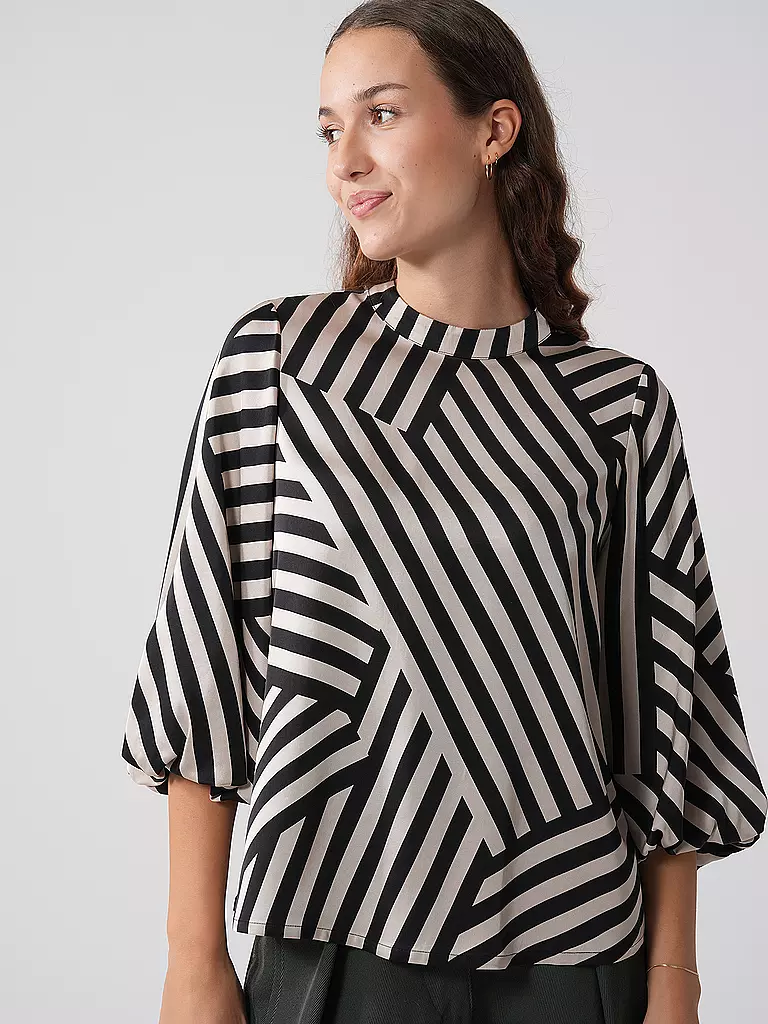 COMMA | Bluse  | Noir