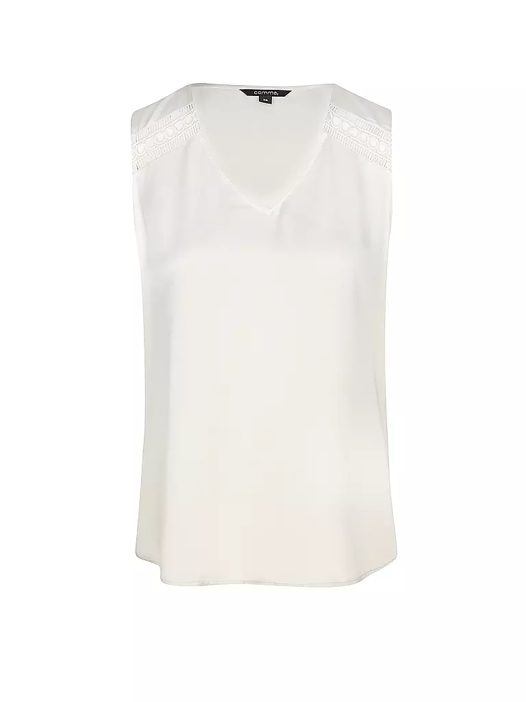 COMMA | Bluse | Crème