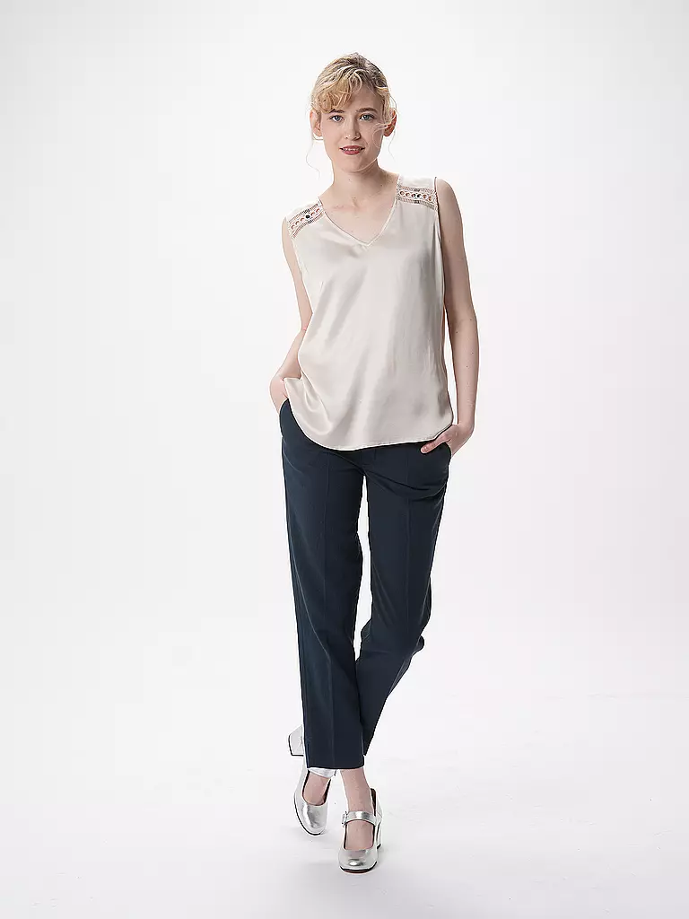 COMMA | Bluse | Crème