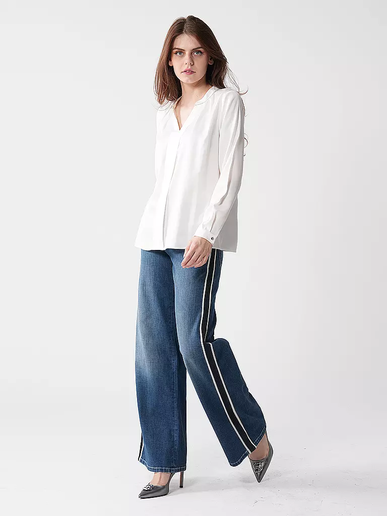 COMMA | Bluse | Blanc