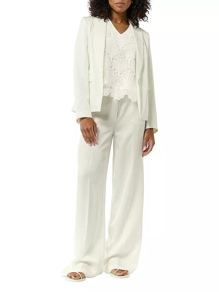 COMMA | Bluse | Blanc