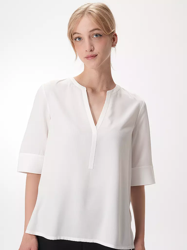 COMMA | Bluse | Blanc