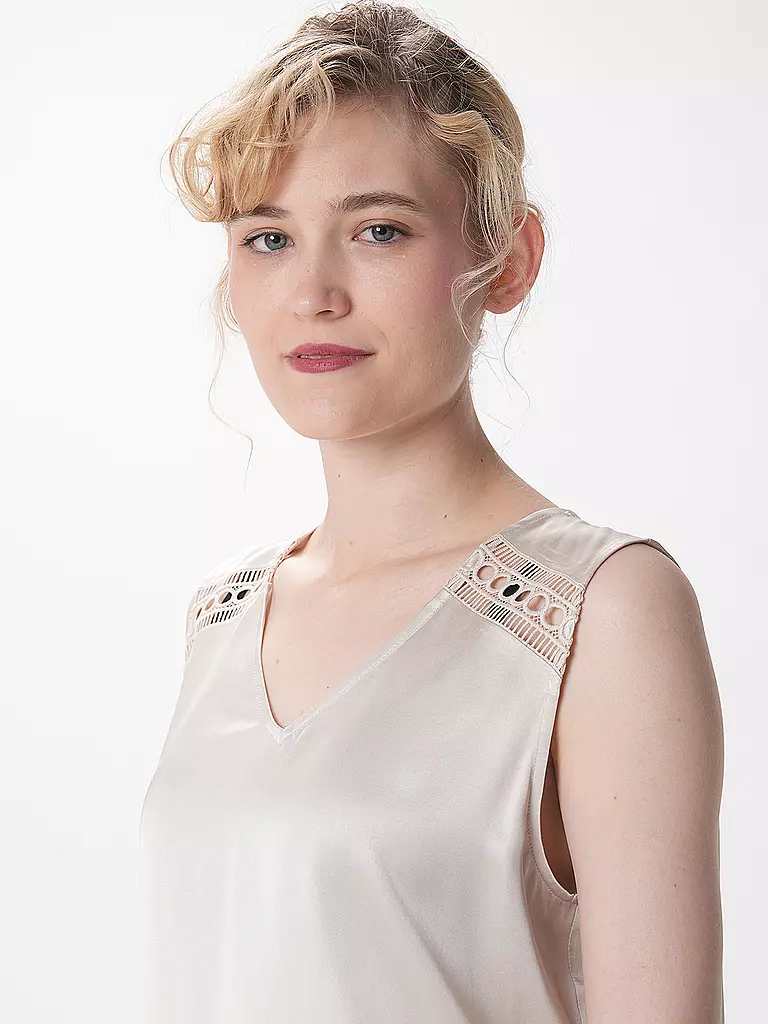 COMMA | Bluse | Crème