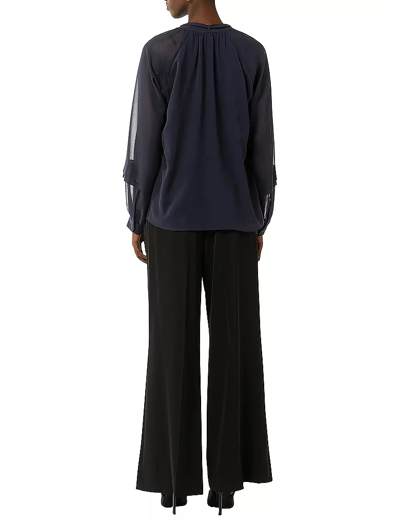 COMMA | Bluse | Bleu foncé