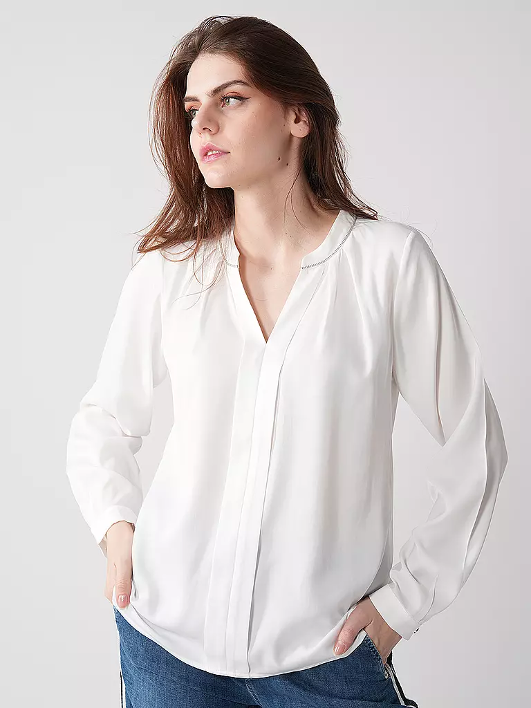 COMMA | Bluse | Blanc
