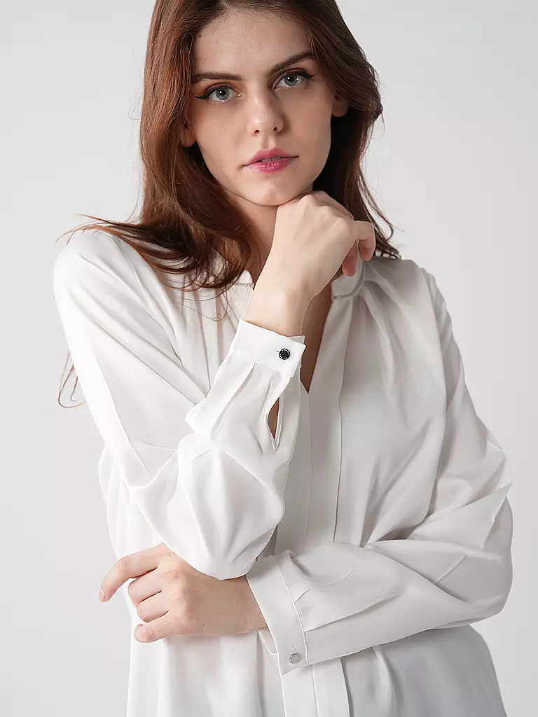 COMMA | Bluse | Blanc