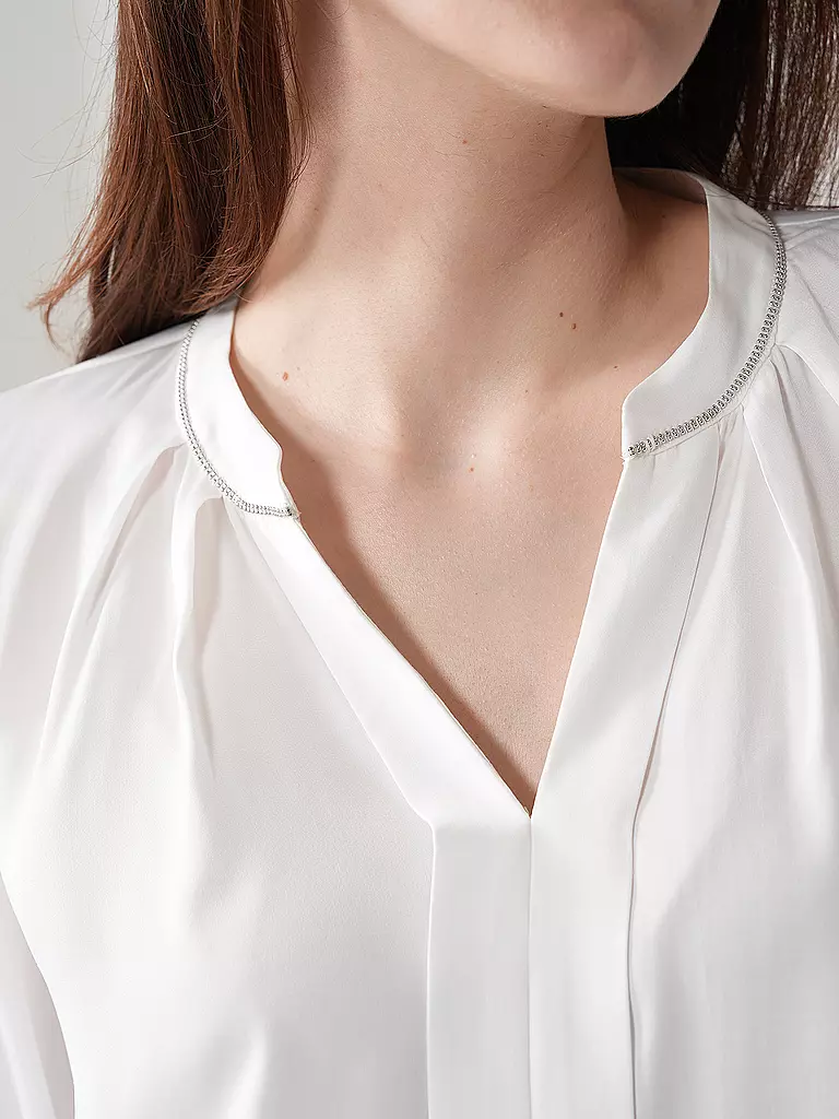 COMMA | Bluse | Blanc