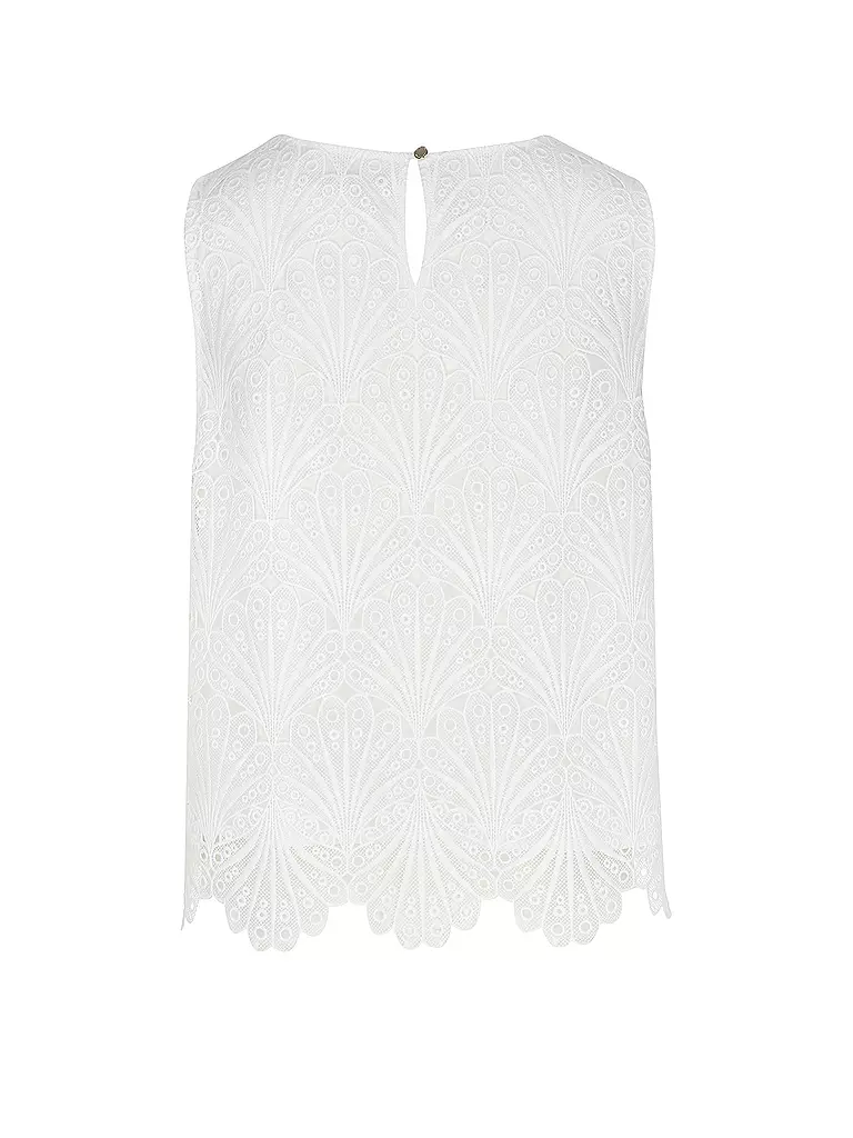 COMMA | Bluse | Blanc