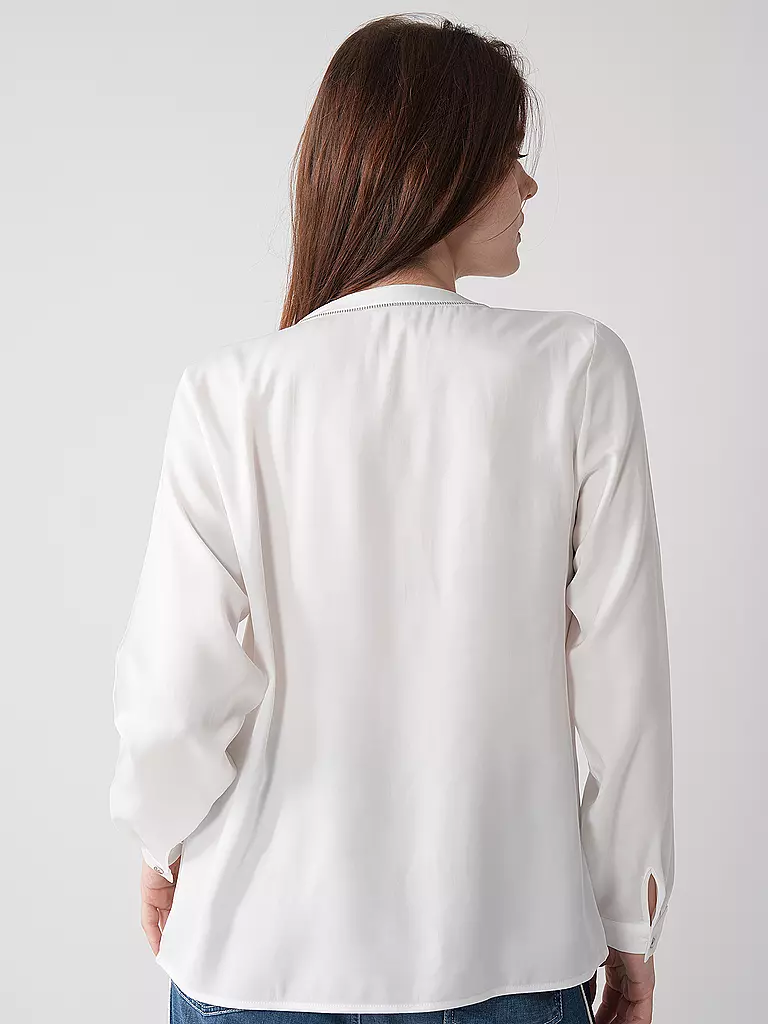 COMMA | Bluse | Blanc