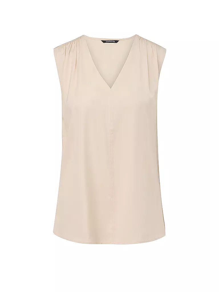 COMMA | Blusenshirt  | Crème
