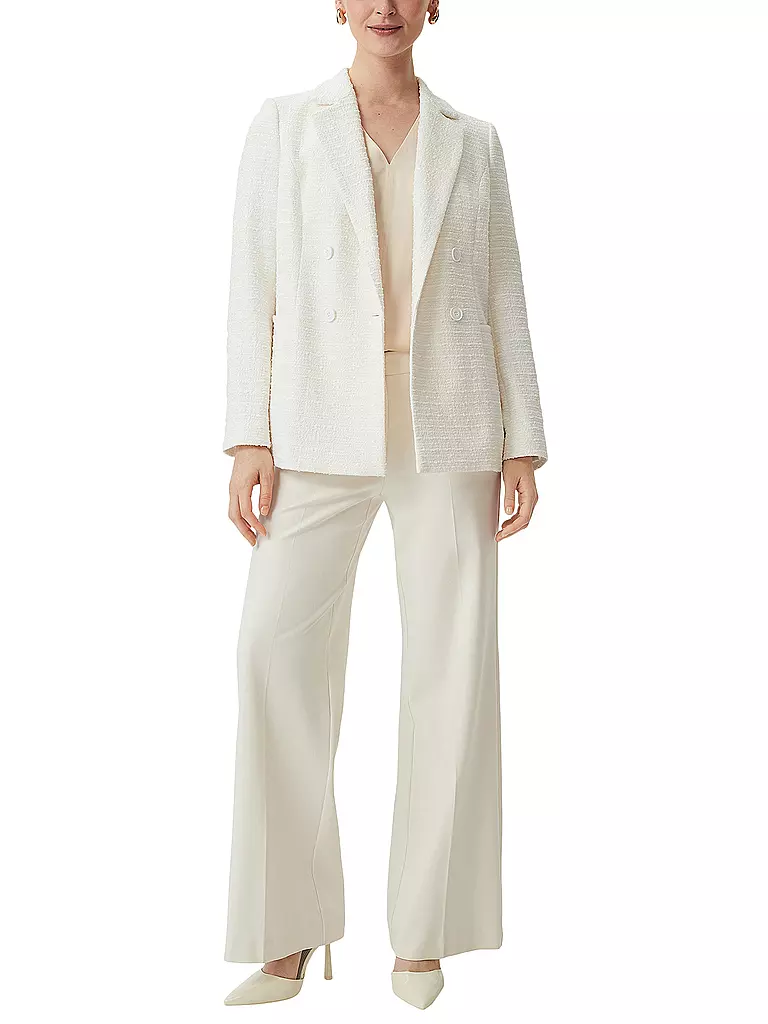 COMMA | Blusenshirt  | Crème