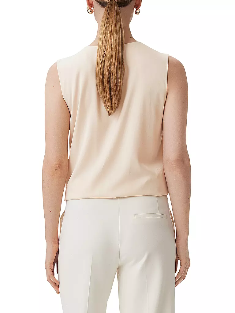 COMMA | Blusenshirt  | Crème