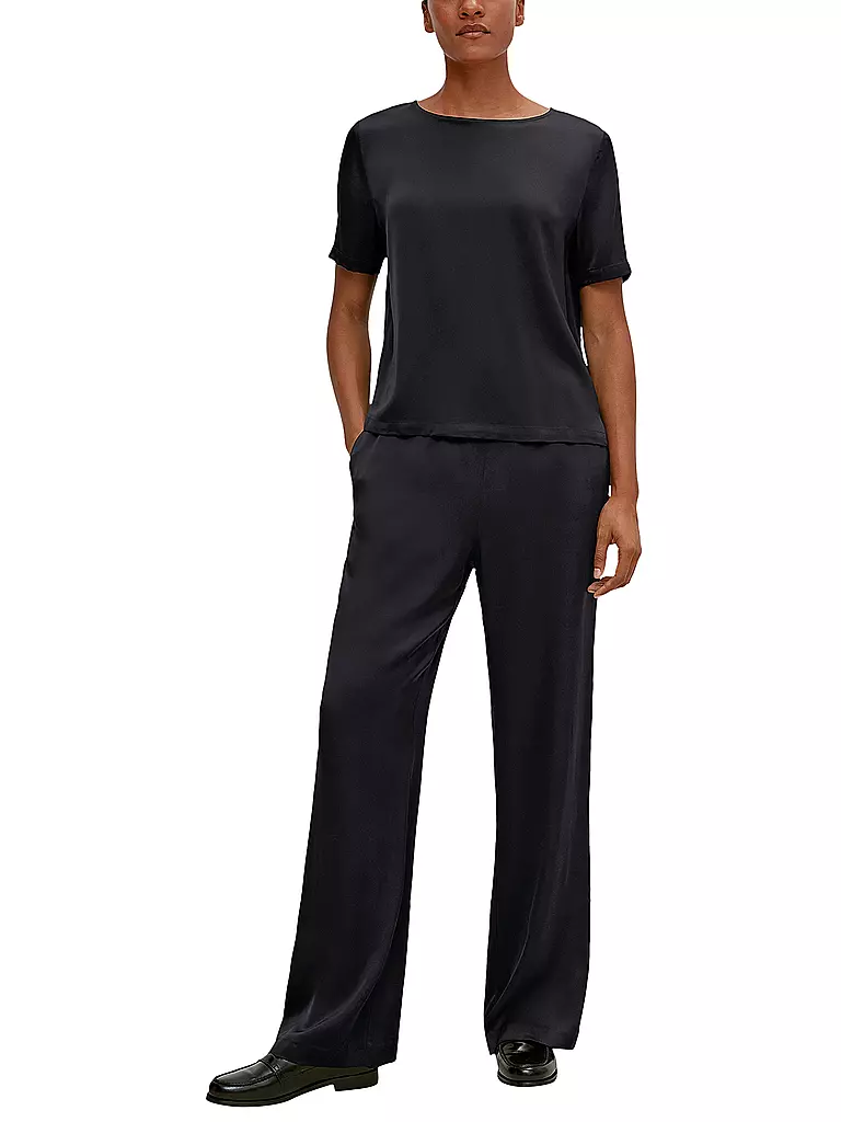 COMMA | Blusenshirt  | Noir