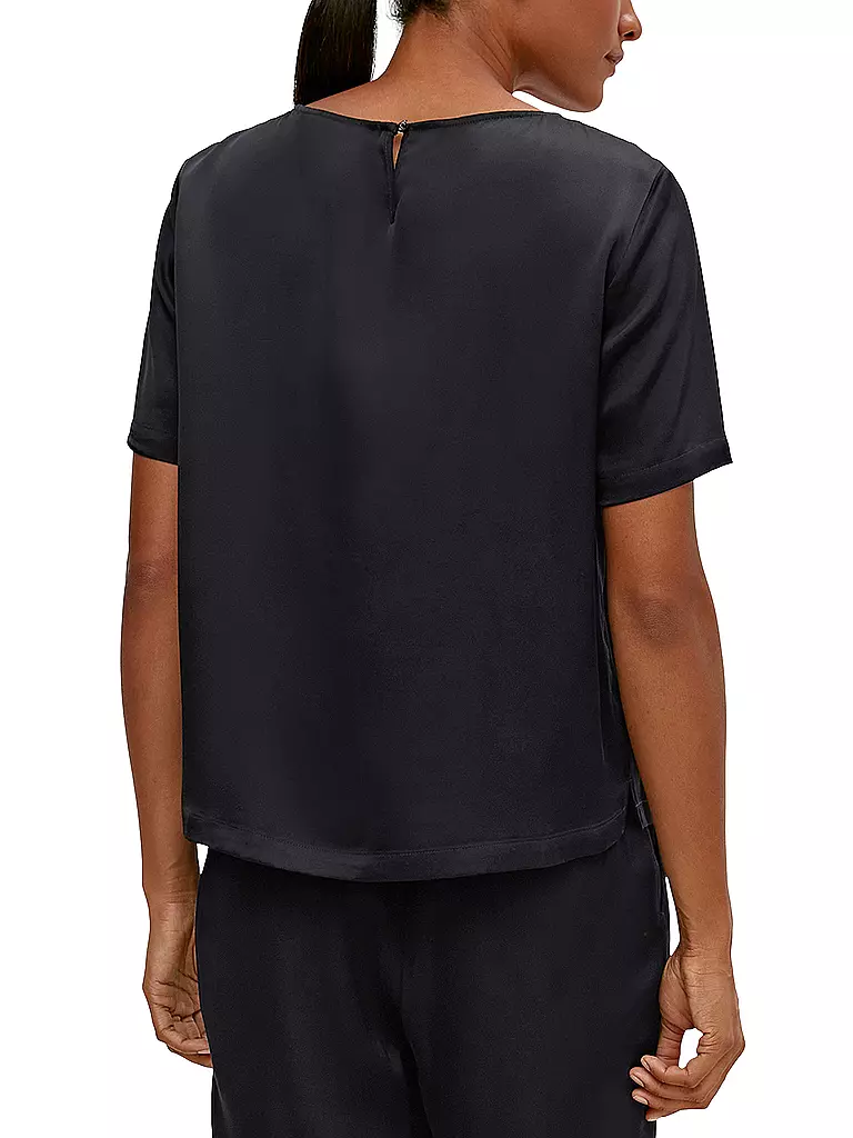 COMMA | Blusenshirt  | Noir