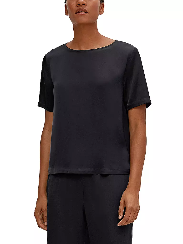 COMMA | Blusenshirt  | Noir