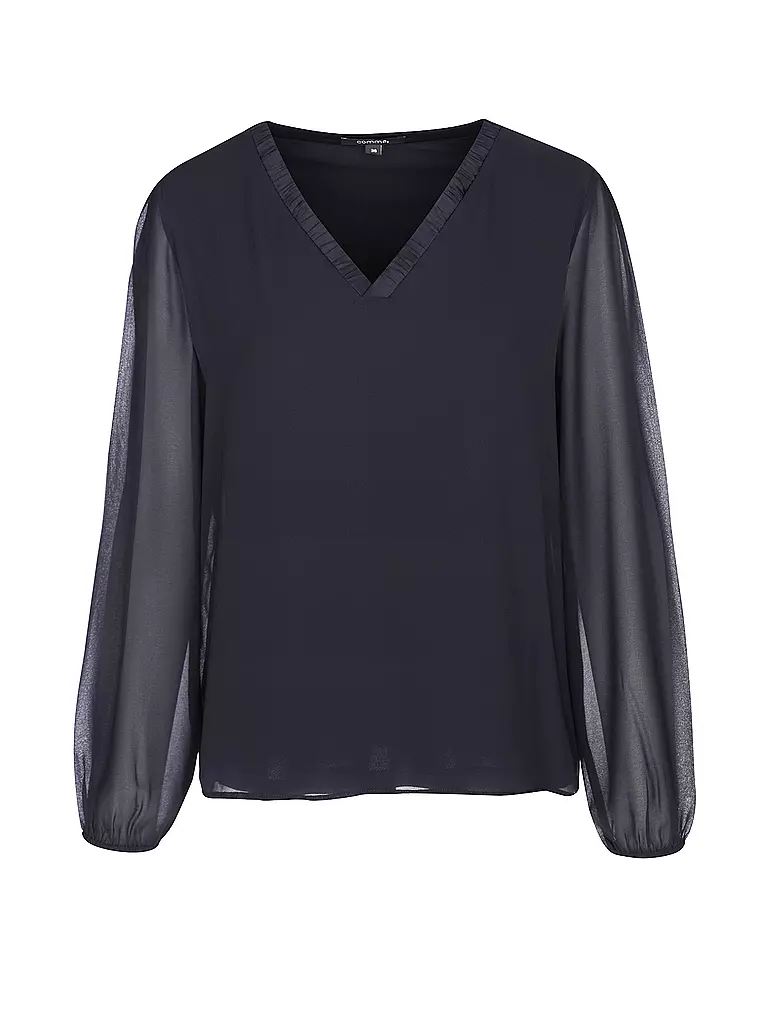 COMMA | Blusenshirt | Bleu