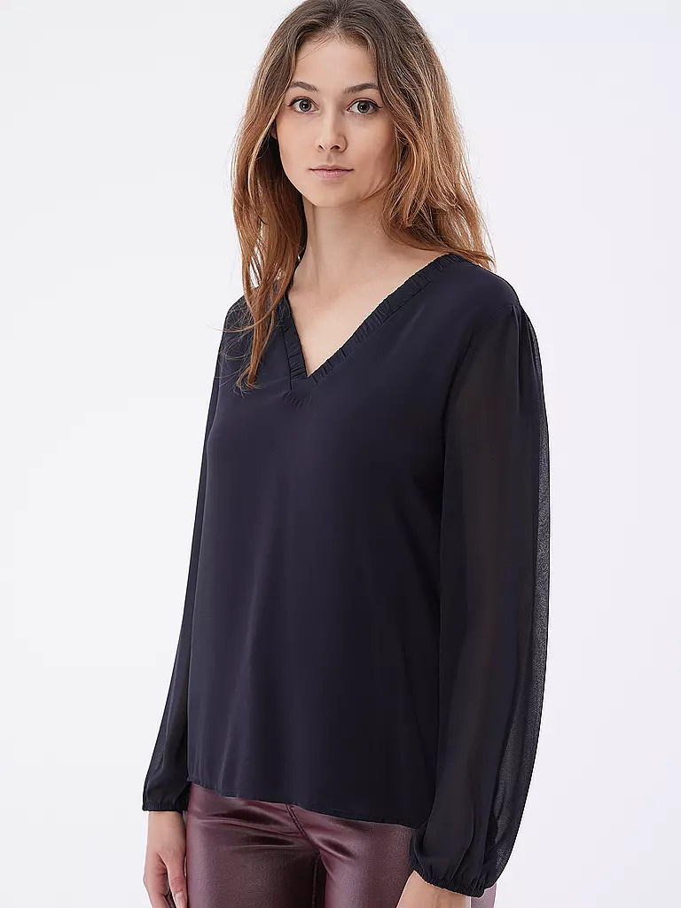 COMMA | Blusenshirt | Bleu