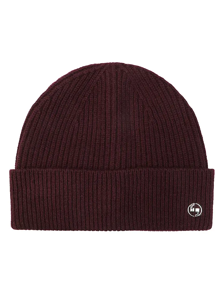 COMMA | Bonnet - Tuque | dunkelrot